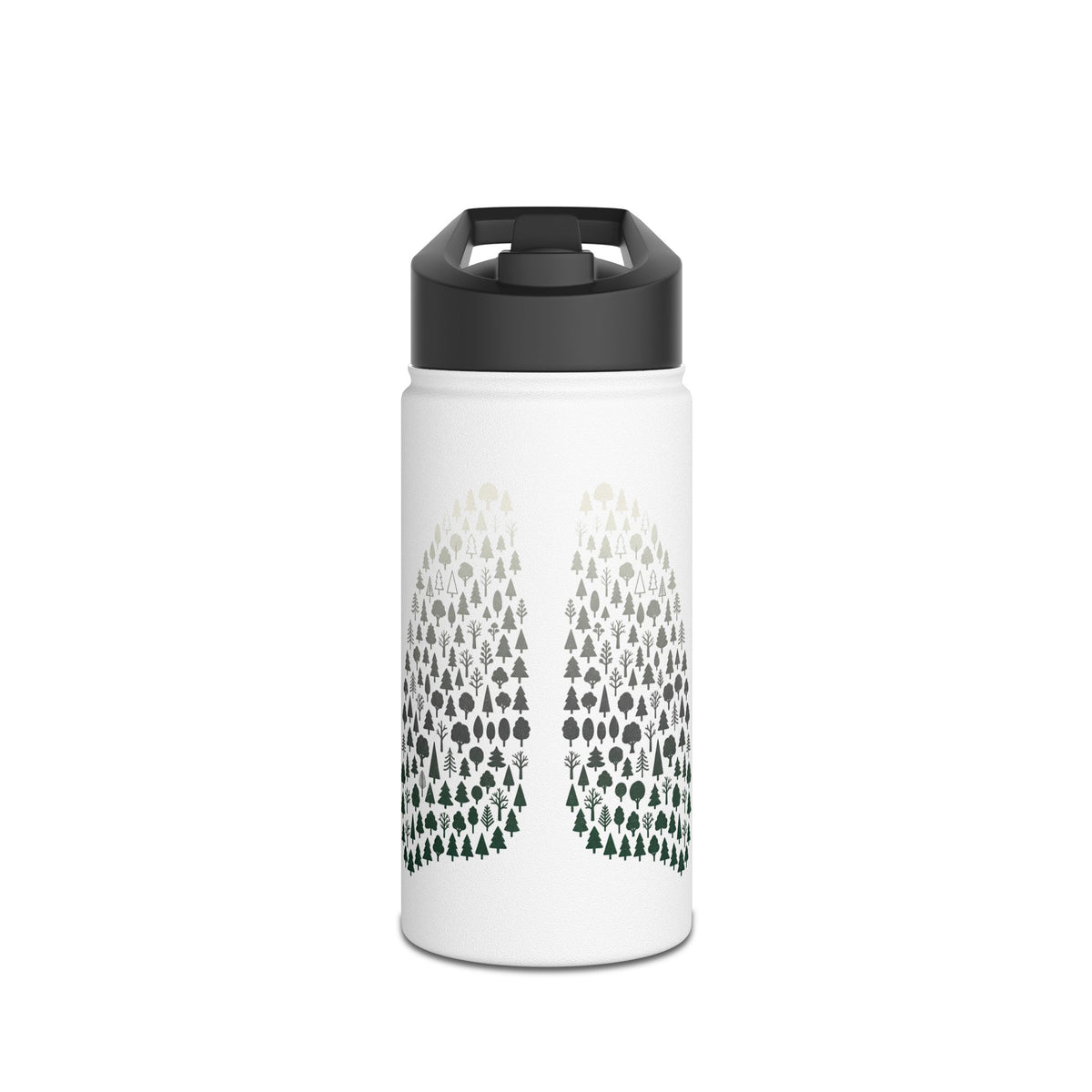 Forest Lungs Stainless Steel Insulated Water Bottle