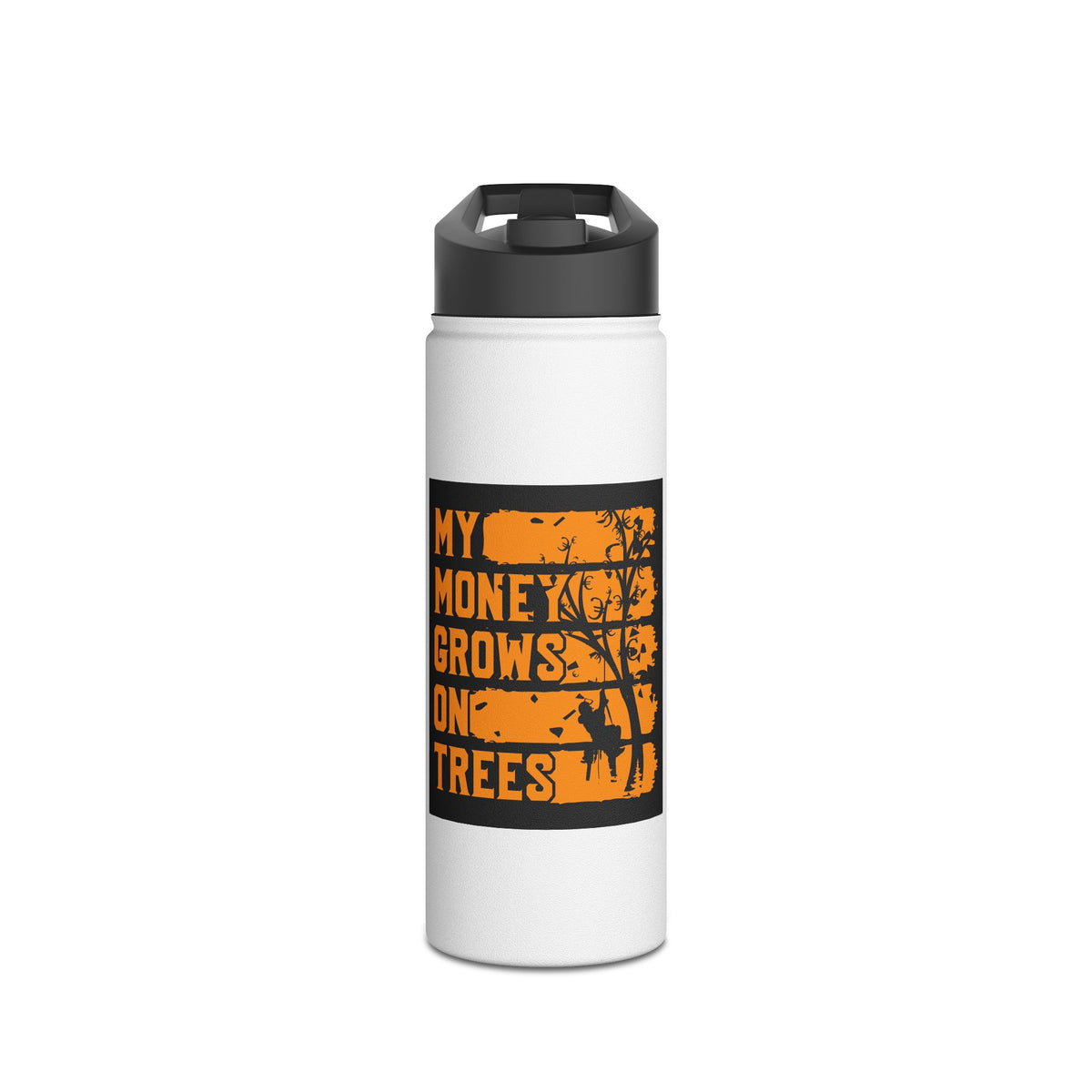 My Money Grows on Trees Stainless Steel Insulated Water Bottle