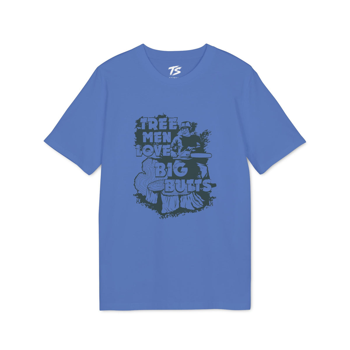 Tree Men Love Big Butts Organic Cotton T-Shirt
