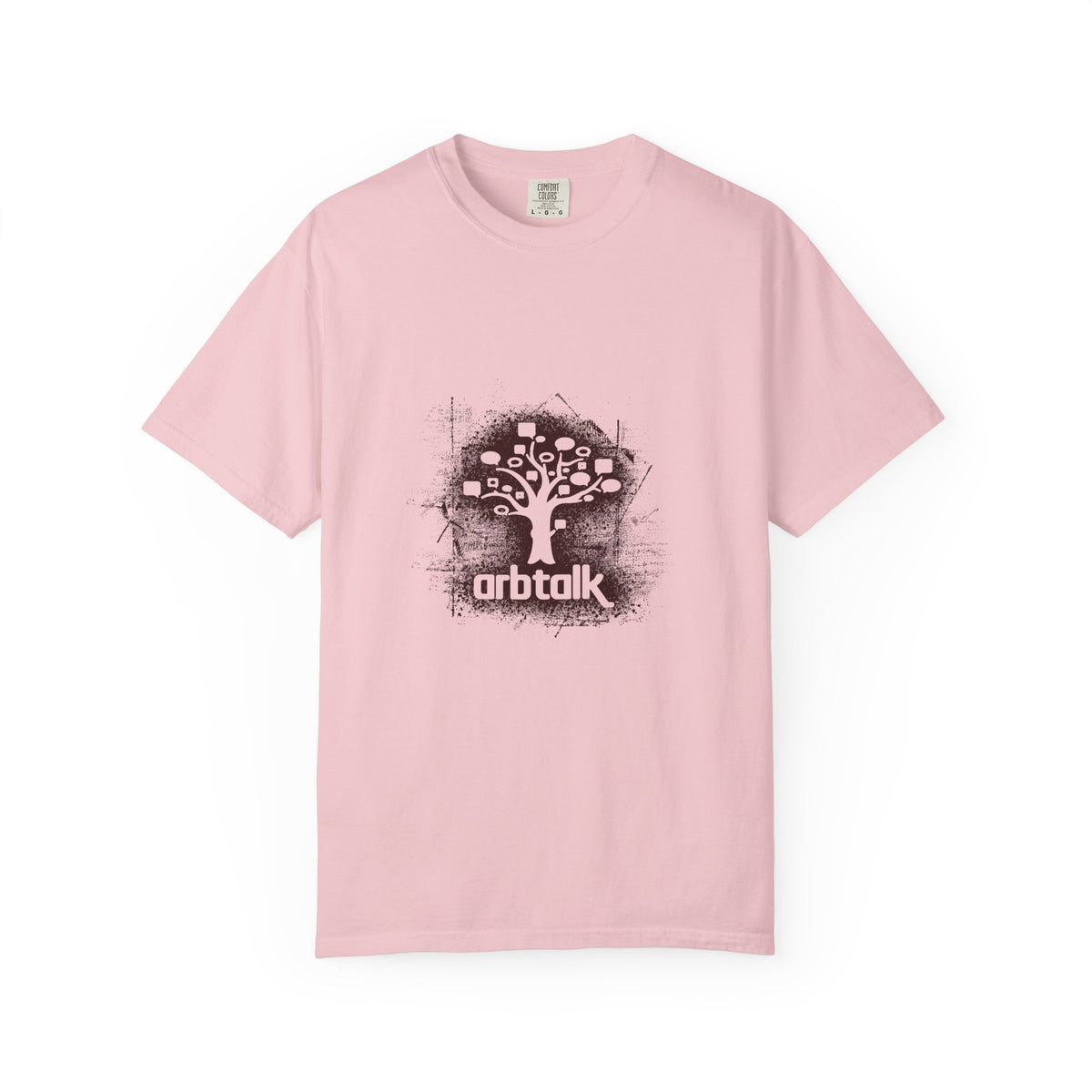 Arbtalk Tree Speech Bubble Heavyweight T-Shirt - Relaxed Fit