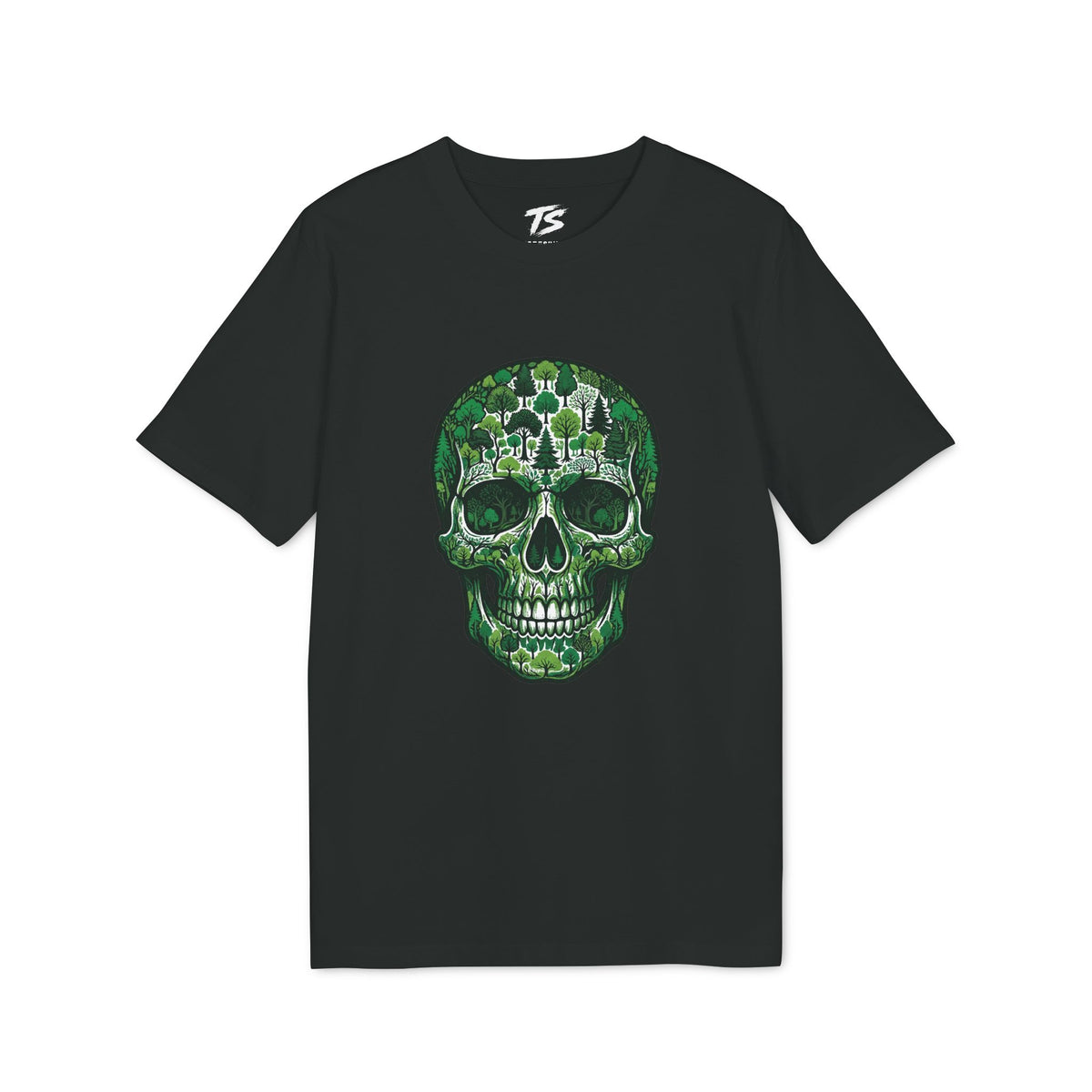 Forest Skull Organic Cotton T-Shirt