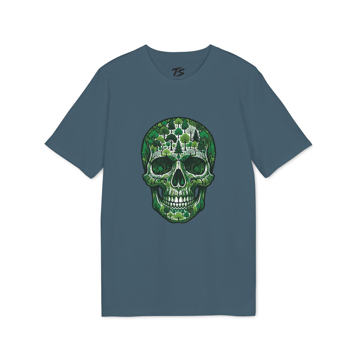 Forest Skull Organic Cotton T-Shirt