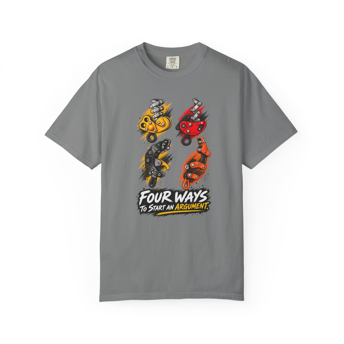 Four Ways to Start an Argument Heavyweight T-Shirt - Relaxed Fit