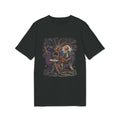 Halloween Haunted Tree Chainsaw Organic Cotton T-Shirt - Medium Fit