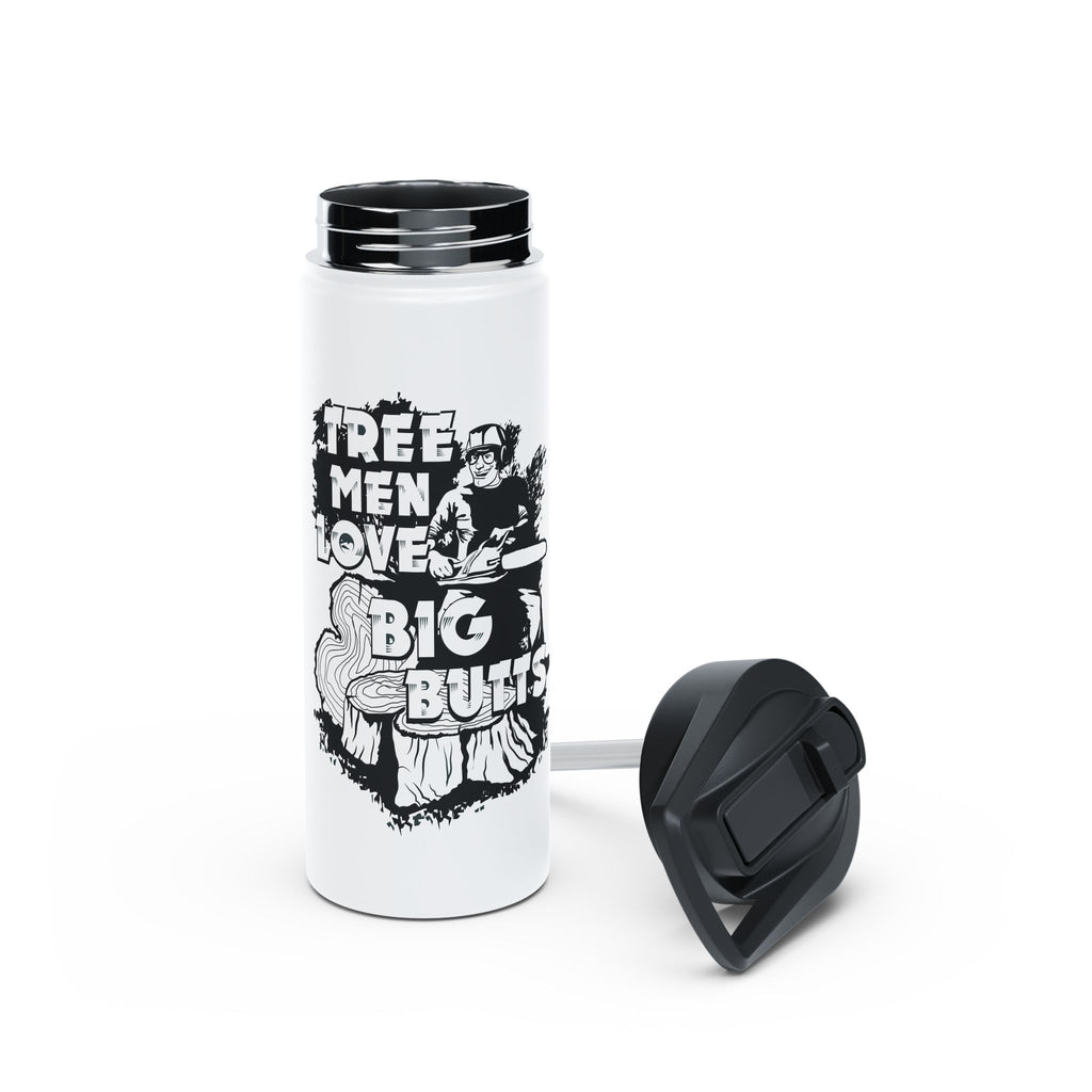 Tree Men Love Big Butts Stainless Steel Insulated Water Bottle