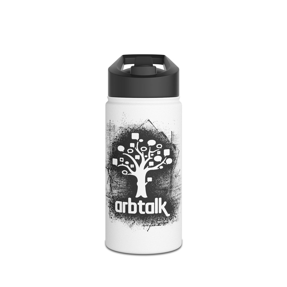 Arbtalk Tree Speech Bubble Stainless Steel Insulated Water Bottle