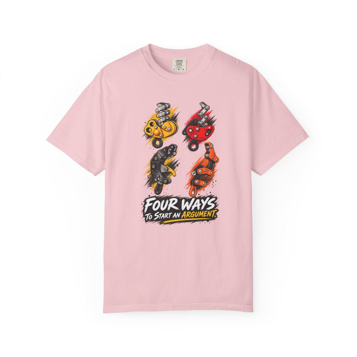 Four Ways to Start an Argument Heavyweight T-Shirt - Relaxed Fit