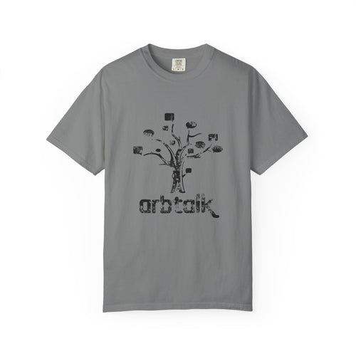 Arbtalk Pixel Tree Heavyweight T-Shirt - Relaxed Fit