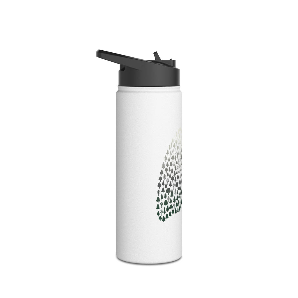 Forest Lungs Stainless Steel Insulated Water Bottle