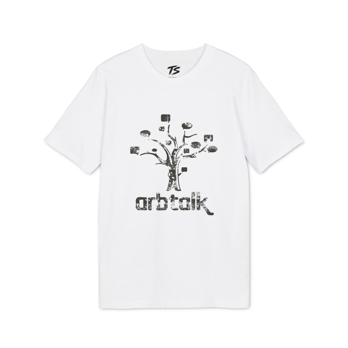 Arbtalk Pixel Tree Organic Cotton T-Shirt