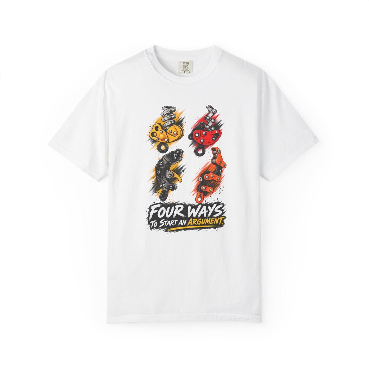 Four Ways to Start an Argument Heavyweight T-Shirt - Relaxed Fit