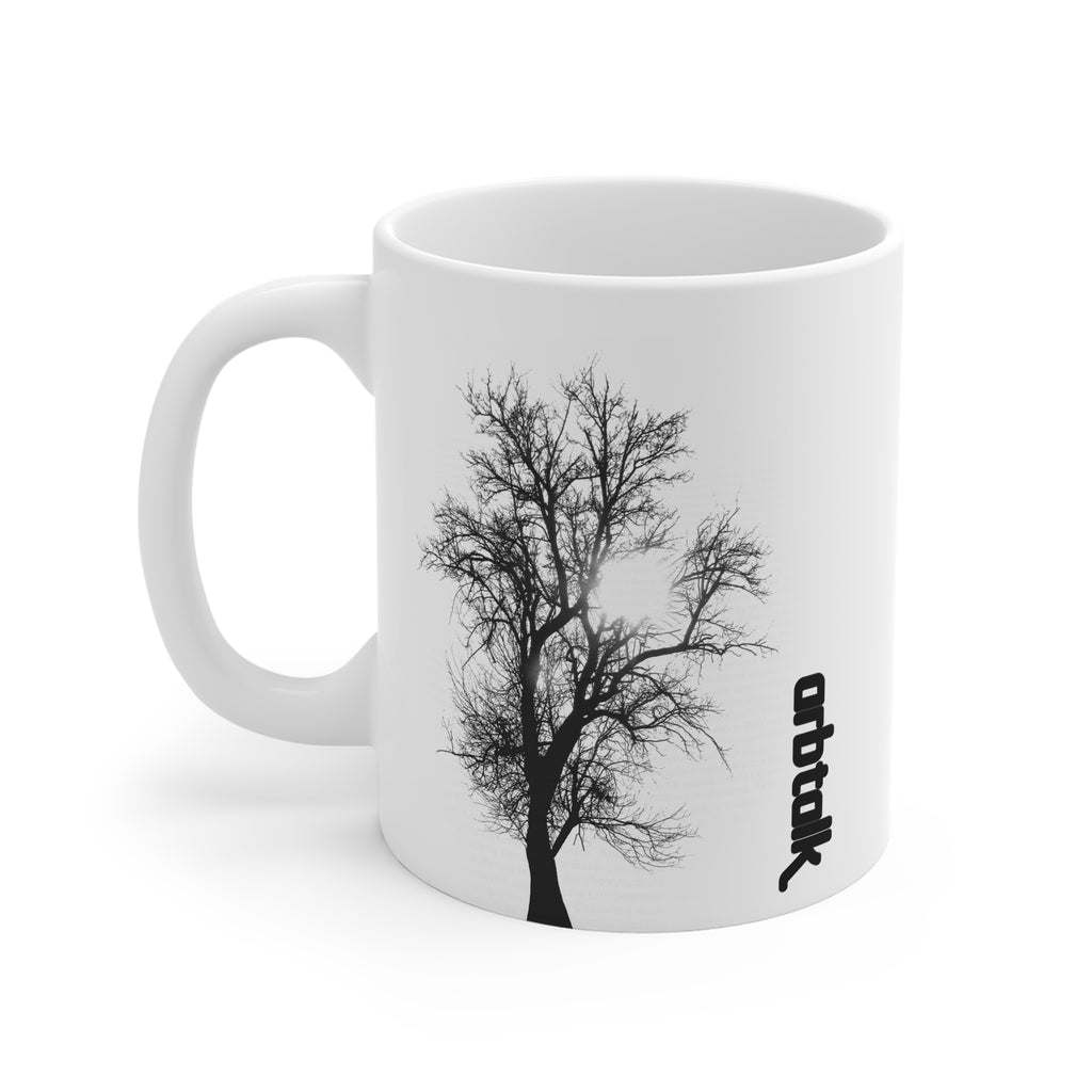 Arbtalk Tree Silhouette Ceramic Mug