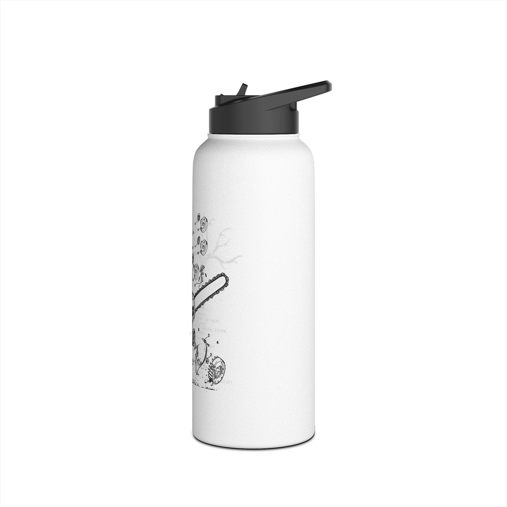 Chainsaw Exploded Diagram Stainless Steel Insulated Water Bottle