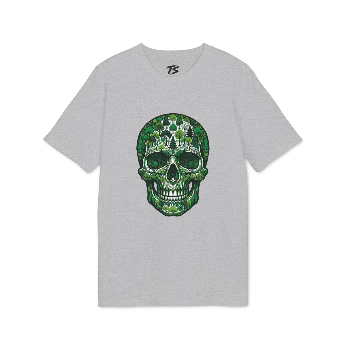 Forest Skull Organic Cotton T-Shirt