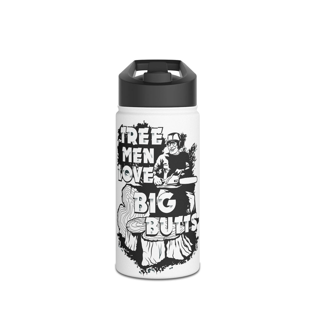 Tree Men Love Big Butts Stainless Steel Insulated Water Bottle