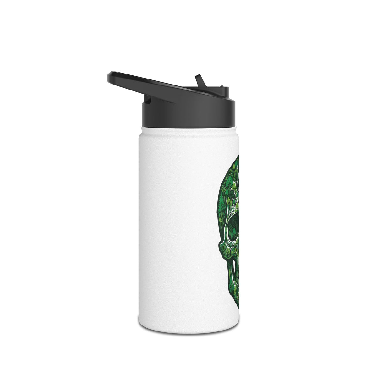 Forest Skull Stainless Steel Insulated Water Bottle