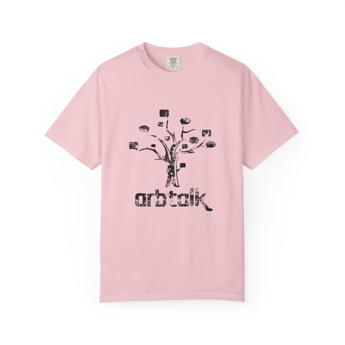 Arbtalk Pixel Tree Heavyweight T-Shirt - Relaxed Fit