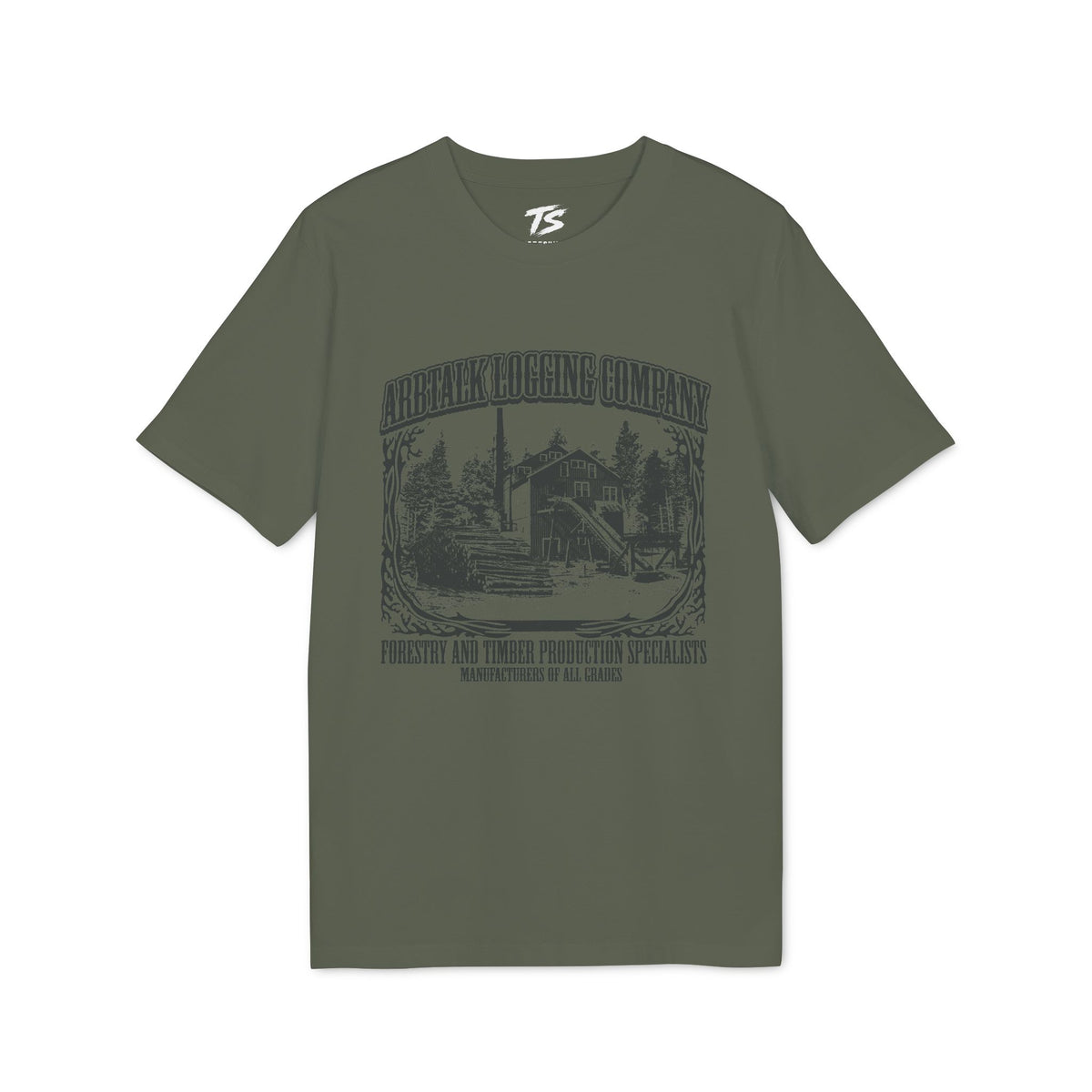 Arbtalk Logging Company Organic Cotton T-Shirt