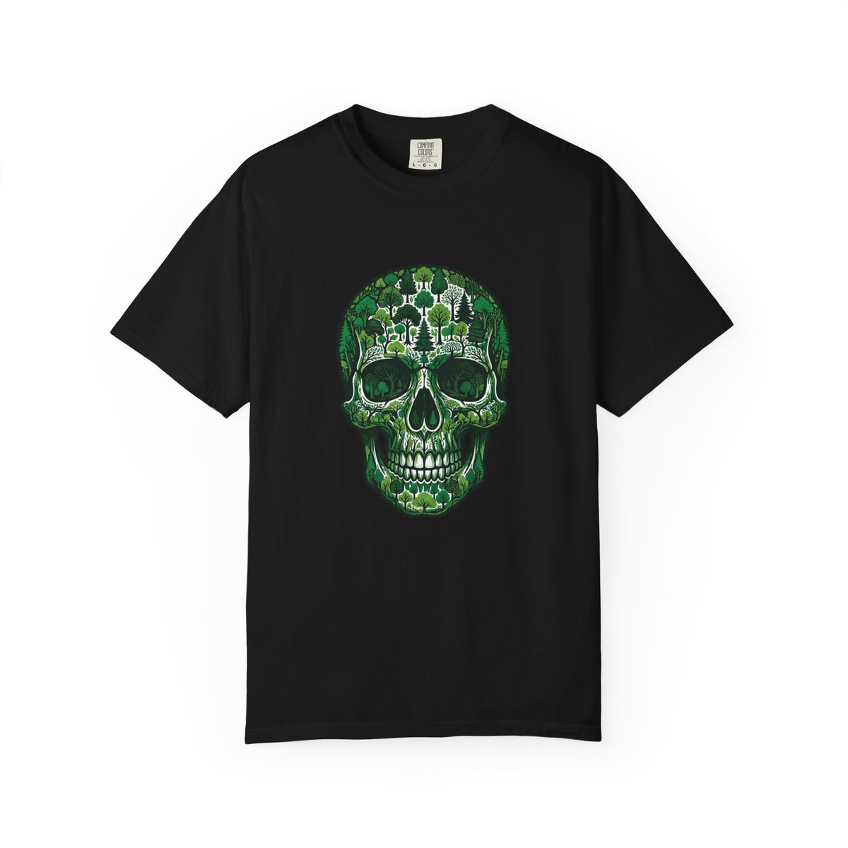 Forest Skull Heavyweight T-Shirt - Relaxed Fit