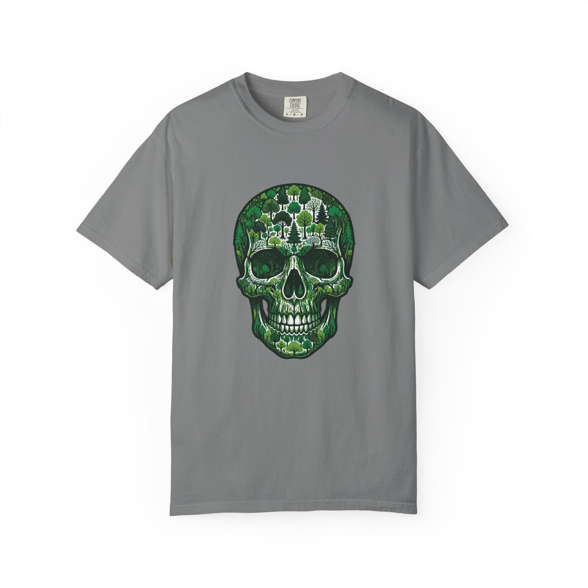 Forest Skull Heavyweight T-Shirt - Relaxed Fit