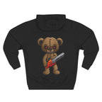 Halloween Chainsaw Teddy Bear Hoodie