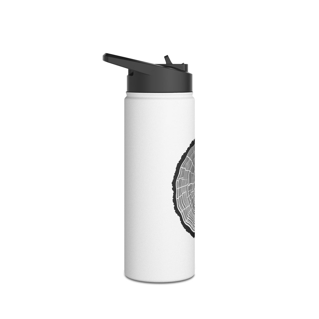 Tree Rings Stainless Steel Insulated Water Bottle