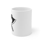 Crossed Axes Ceramic Mug