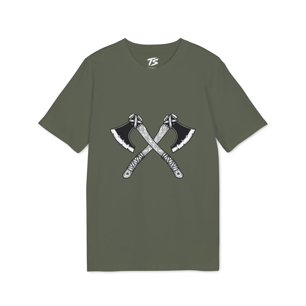 Crossed Axes Organic Cotton T-Shirt