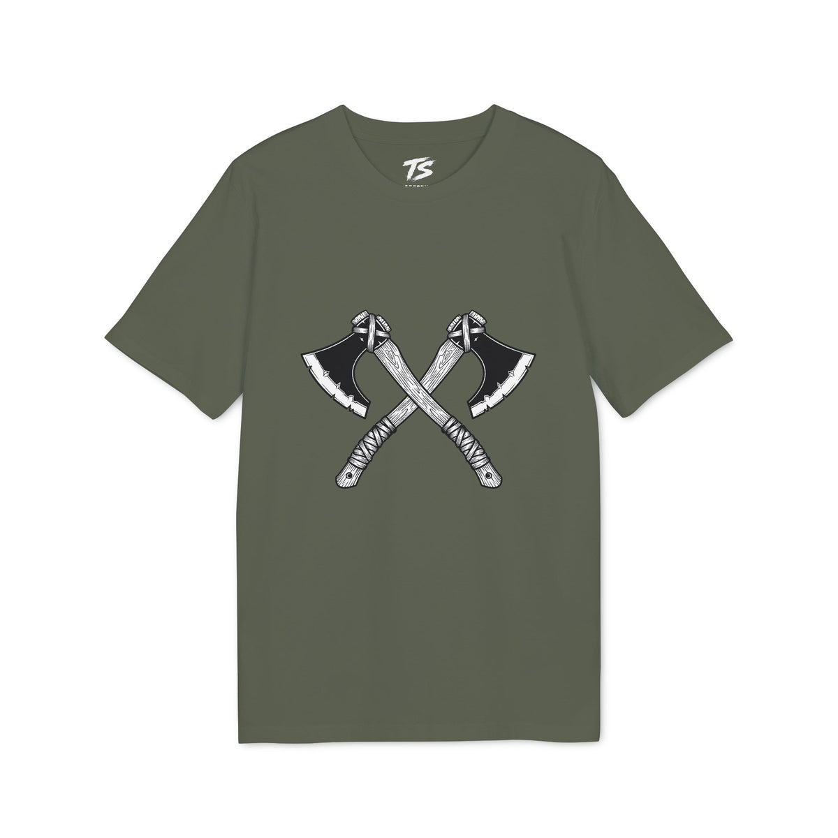 Crossed Axes Organic Cotton T-Shirt