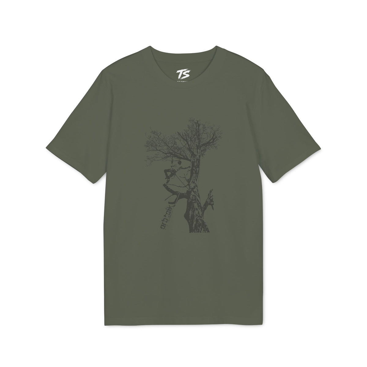 Arbtalk Tree Climber Organic Cotton T-Shirt