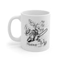 Chainsaw Exploded Diagram Ceramic Mug