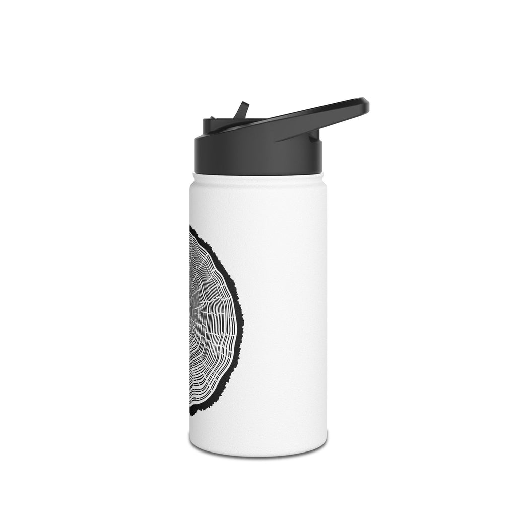 Tree Rings Stainless Steel Insulated Water Bottle