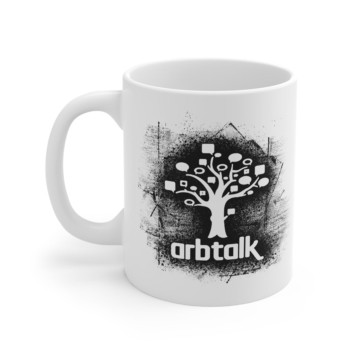 Arbtalk Tree Speech Bubble Ceramic Mug