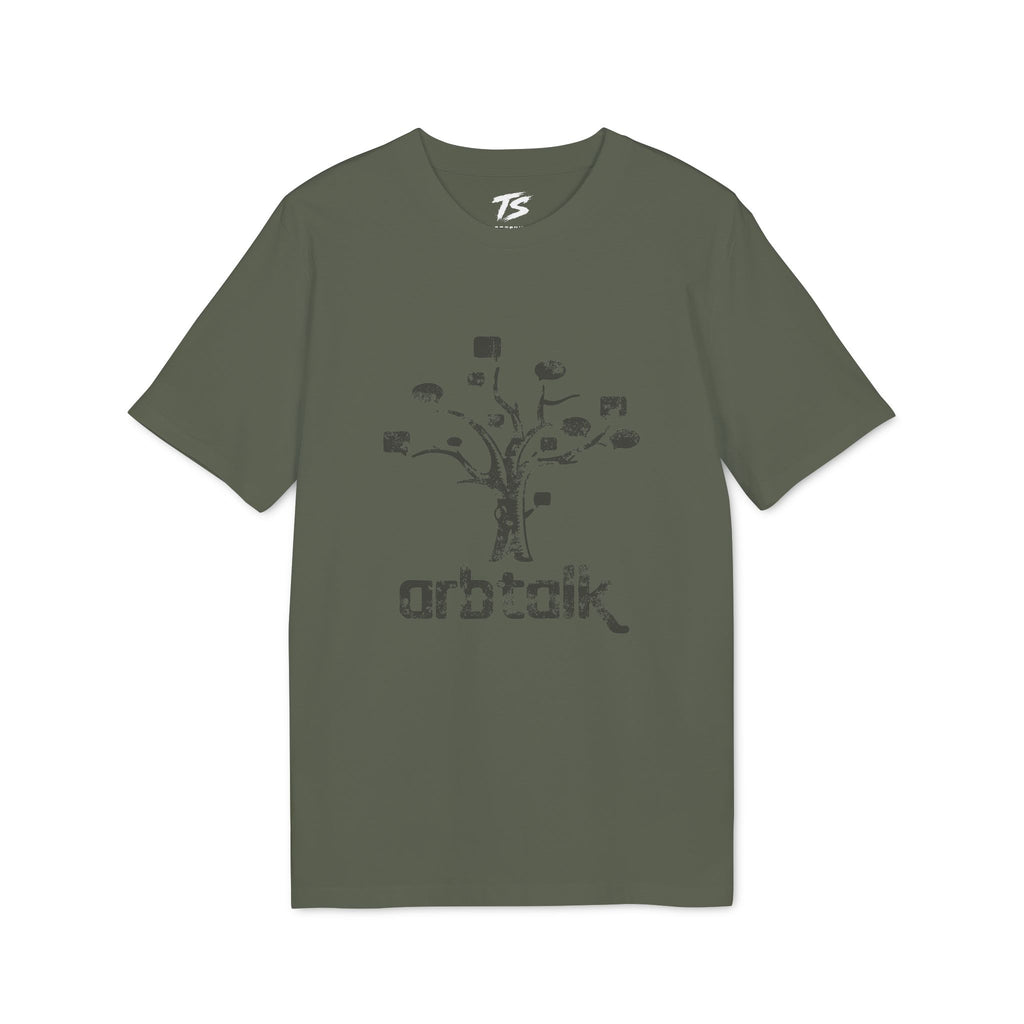 Arbtalk Pixel Tree Organic Cotton T-Shirt