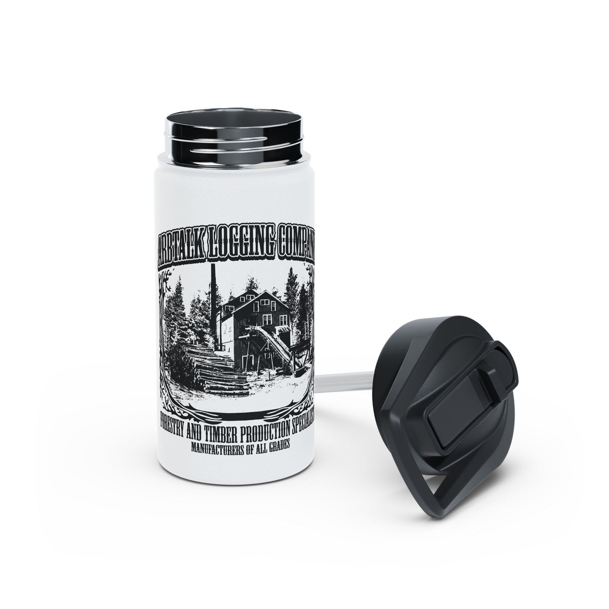 Arbtalk Logging Company Stainless Steel Insulated Water Bottle