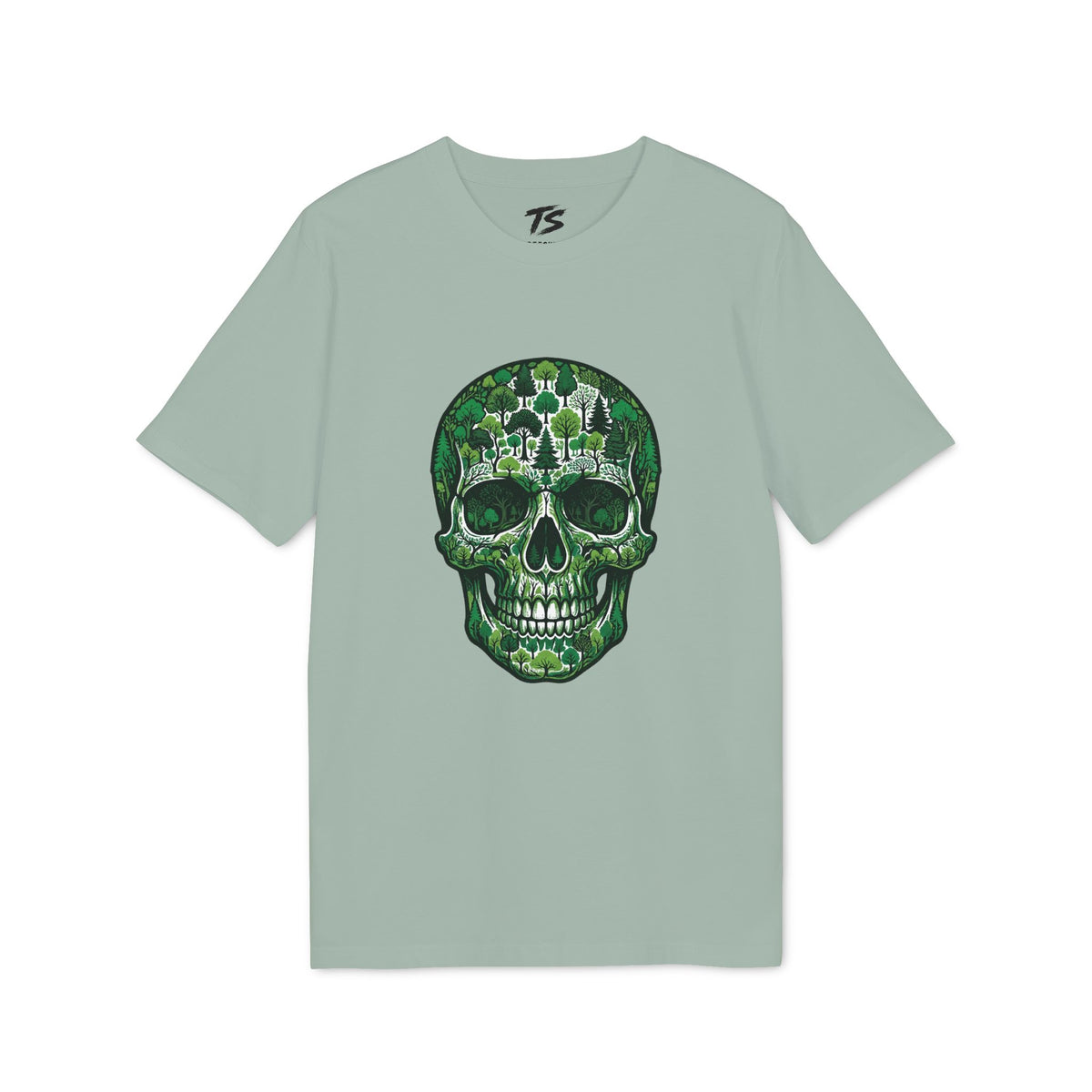 Forest Skull Organic Cotton T-Shirt