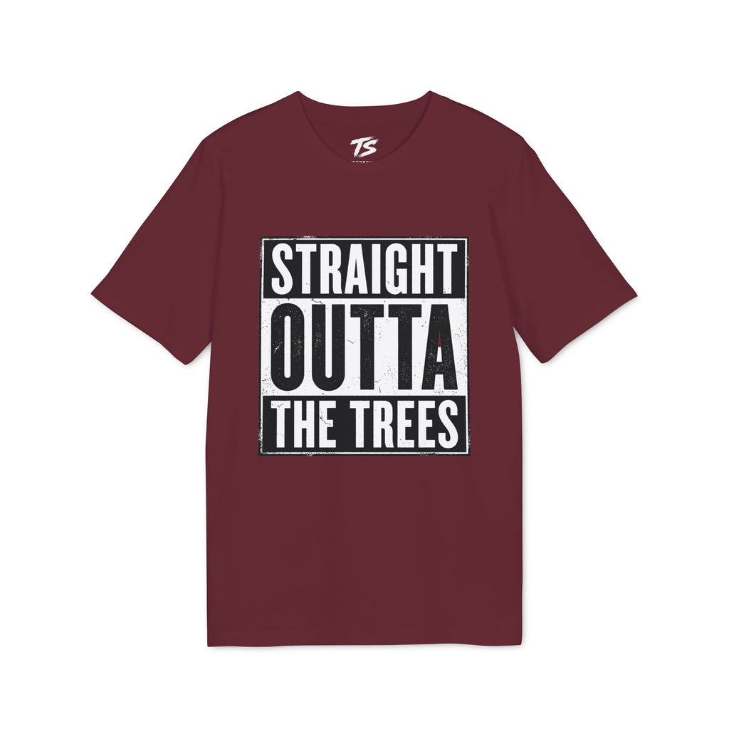 Straight Outta The Trees Organic Cotton T-Shirt
