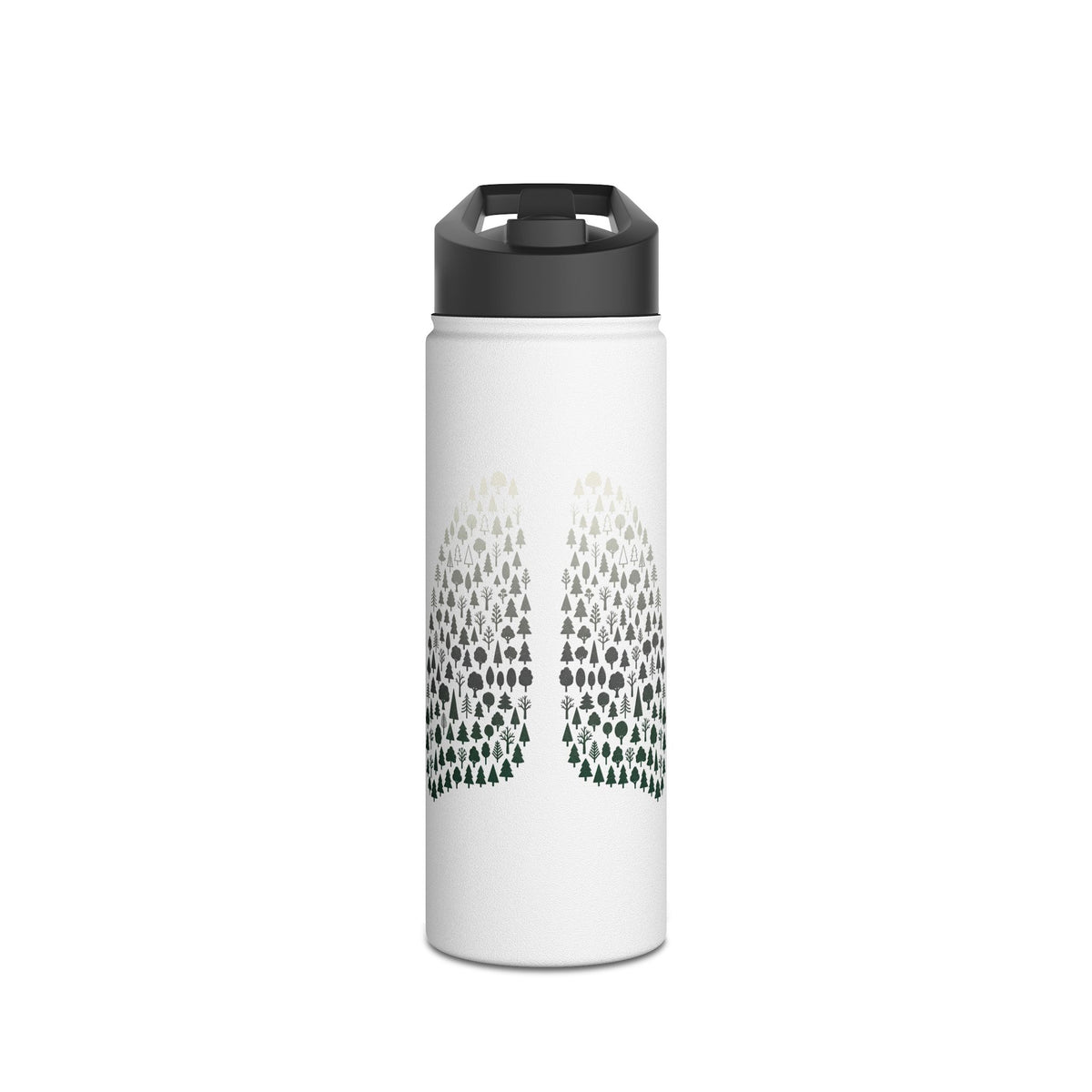 Forest Lungs Stainless Steel Insulated Water Bottle