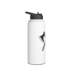 Crossed Axes Stainless Steel Insulated Water Bottle
