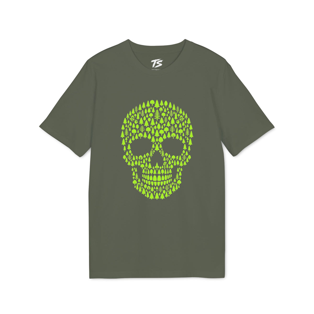 Tree Skull Organic Cotton T-Shirt