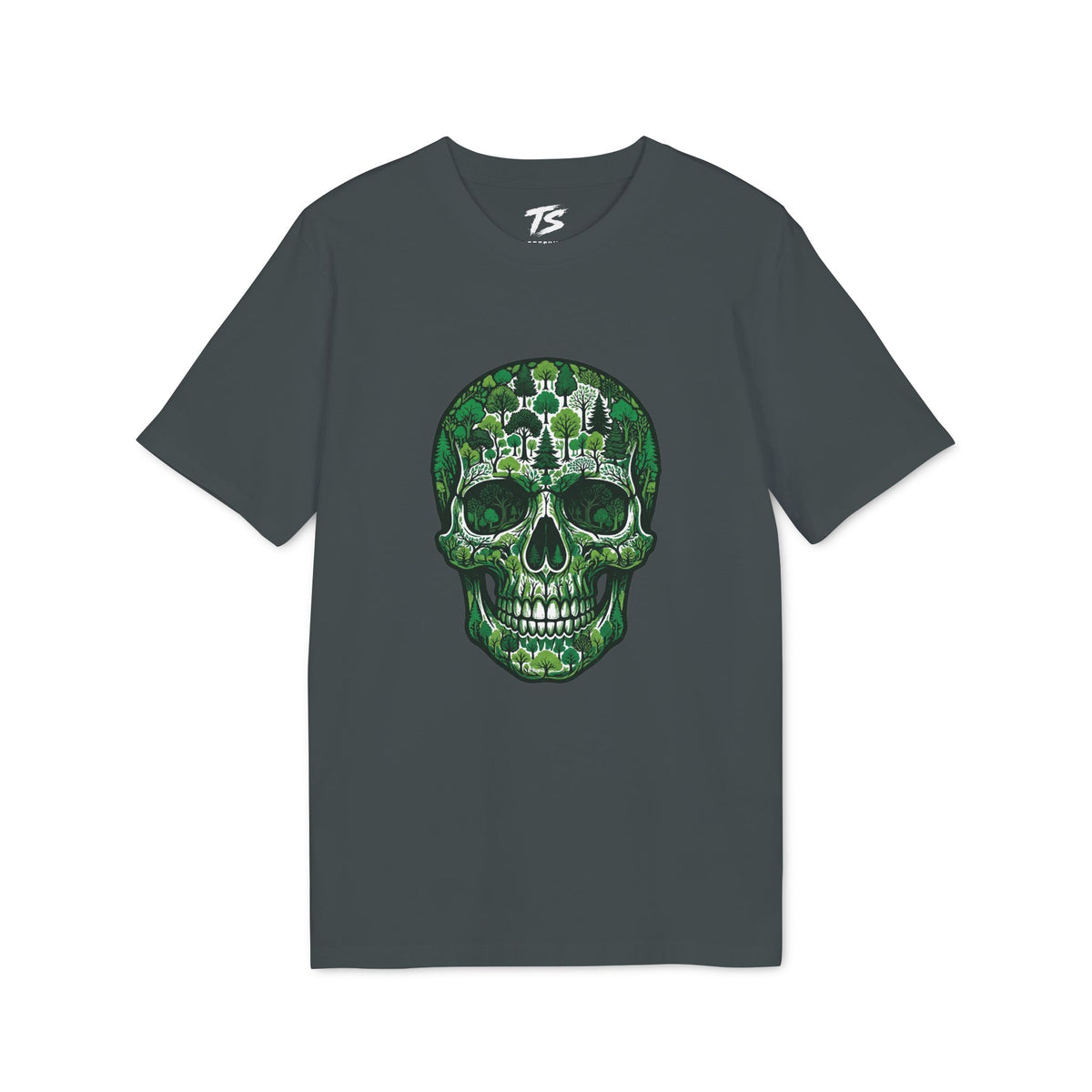 Forest Skull Organic Cotton T-Shirt