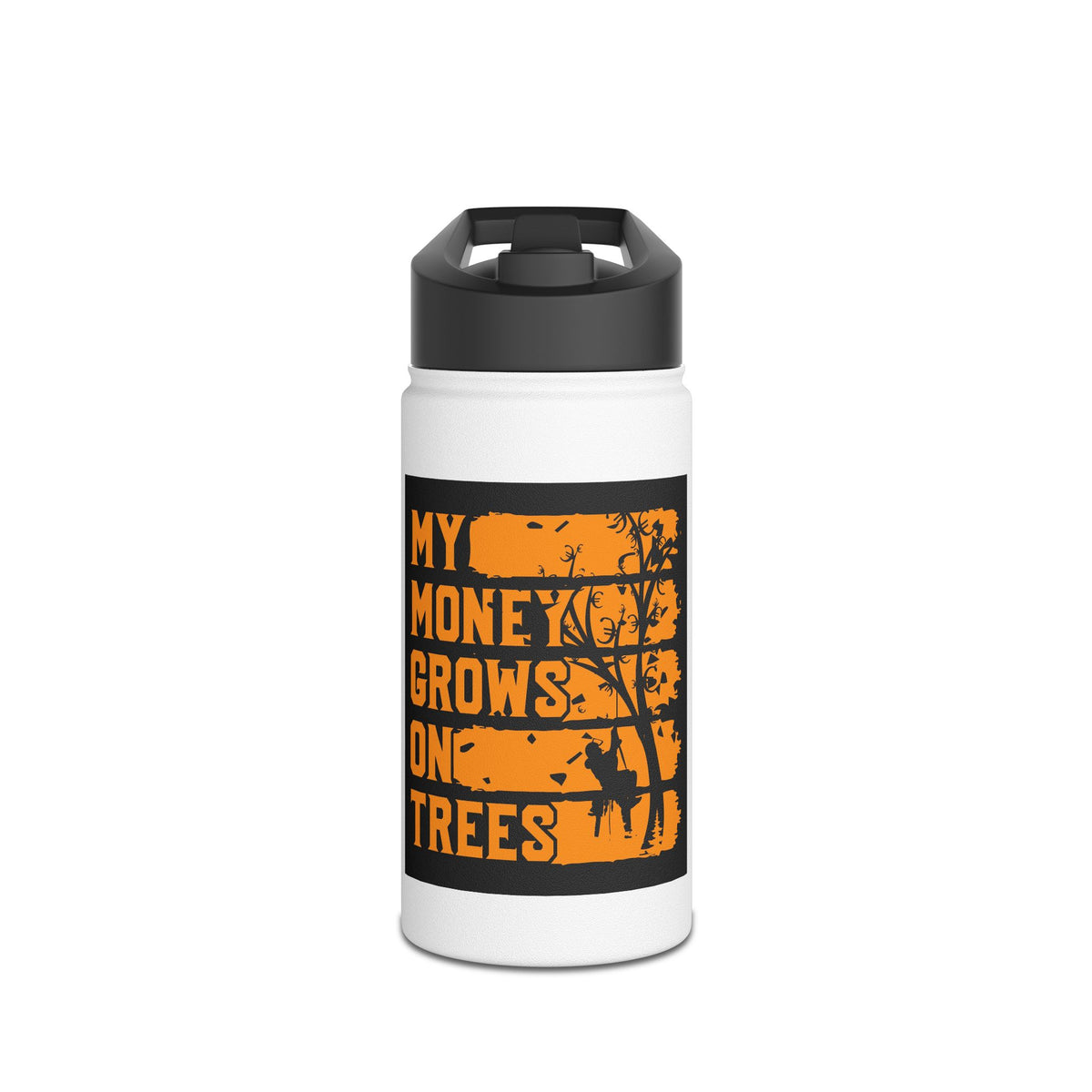 My Money Grows on Trees Stainless Steel Insulated Water Bottle