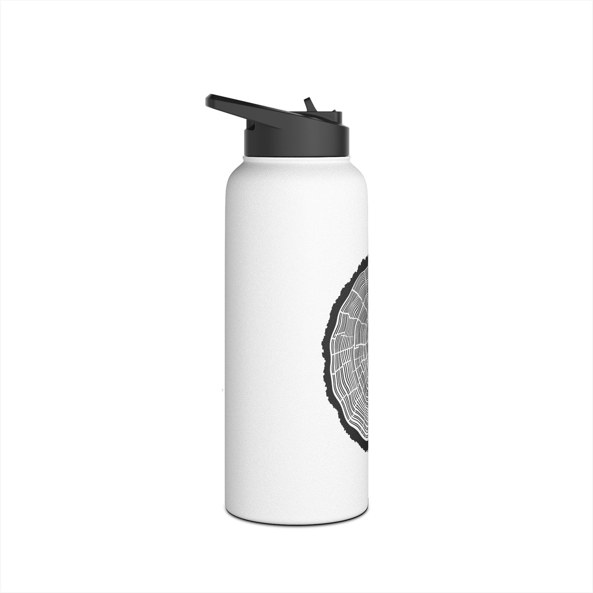 Tree Rings Stainless Steel Insulated Water Bottle