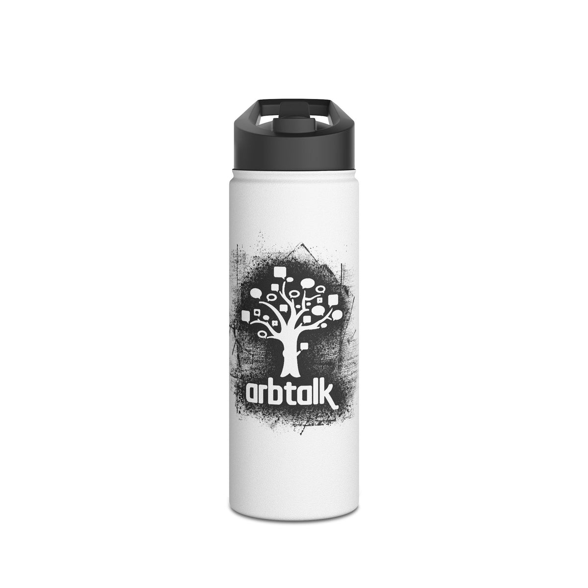 Arbtalk Tree Speech Bubble Stainless Steel Insulated Water Bottle