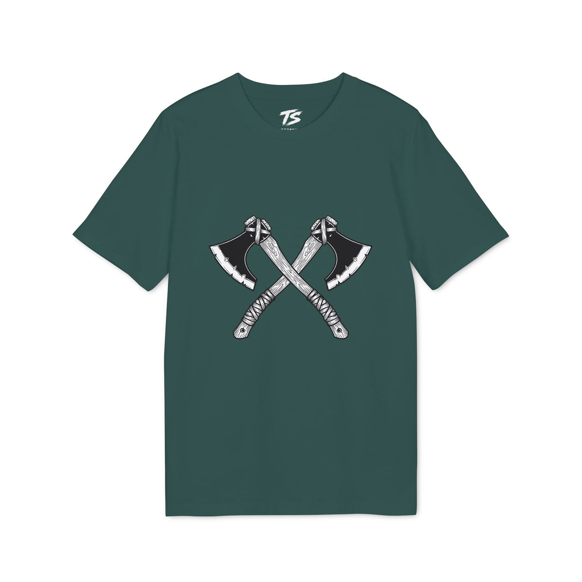 Crossed Axes Organic Cotton T-Shirt