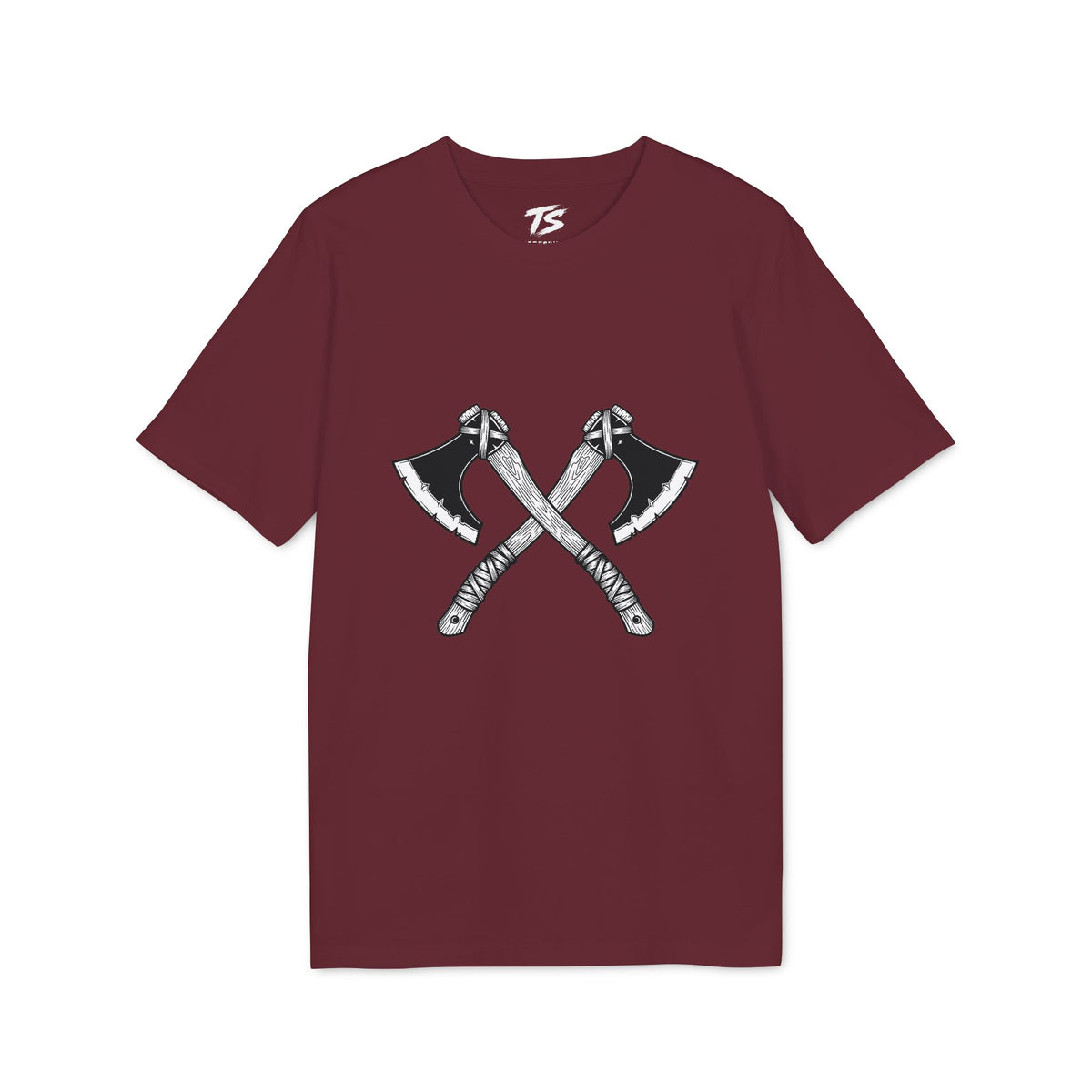 Crossed Axes Organic Cotton T-Shirt