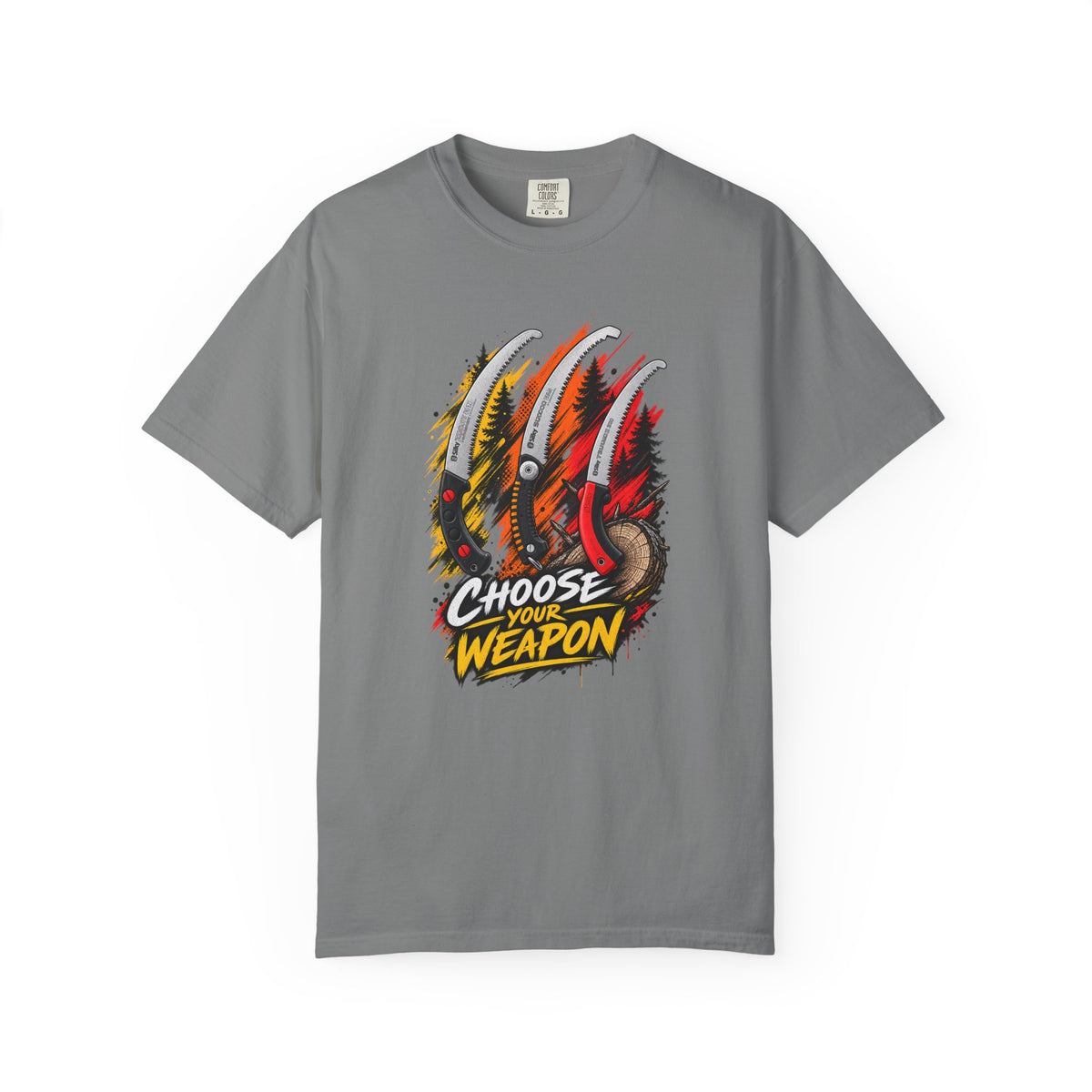 Choose Your Weapon Heavyweight T-Shirt - Relaxed Fit