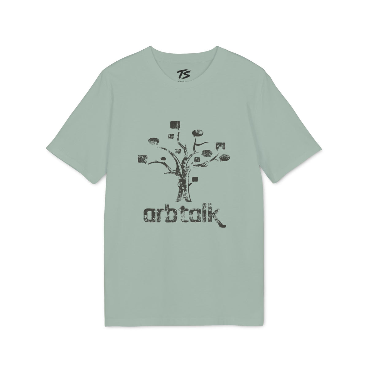 Arbtalk Pixel Tree Organic Cotton T-Shirt