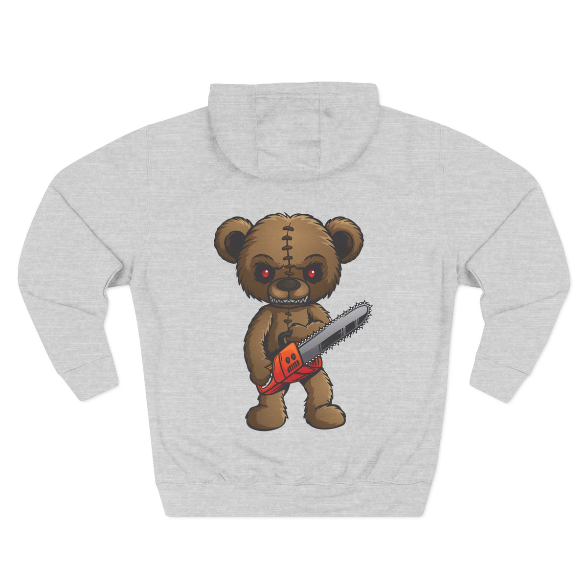 Halloween Chainsaw Teddy Bear Hoodie