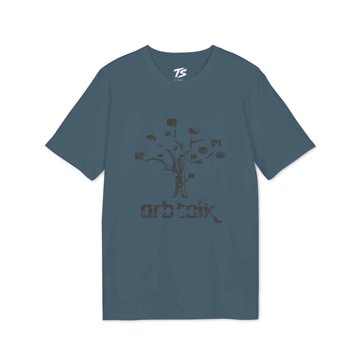 Arbtalk Pixel Tree Organic Cotton T-Shirt